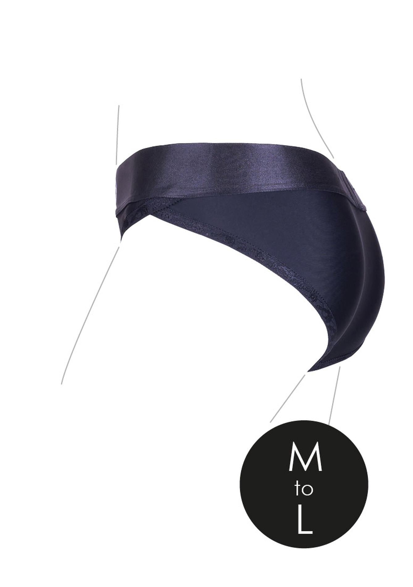 10-Vibrating Strap-on Hipster - M/L-10