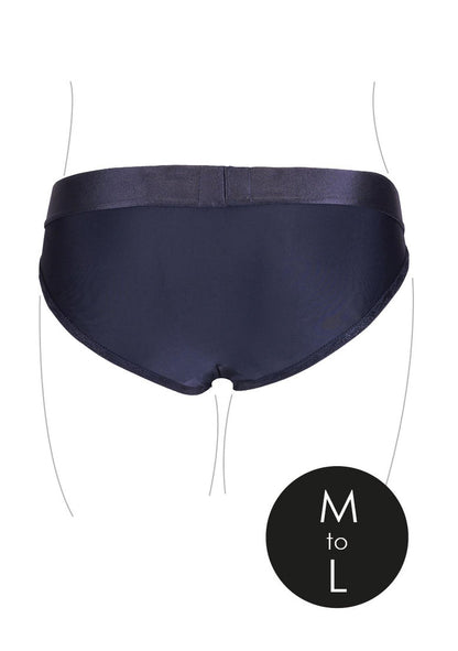 11-Vibrating Strap-on Hipster - M/L-11