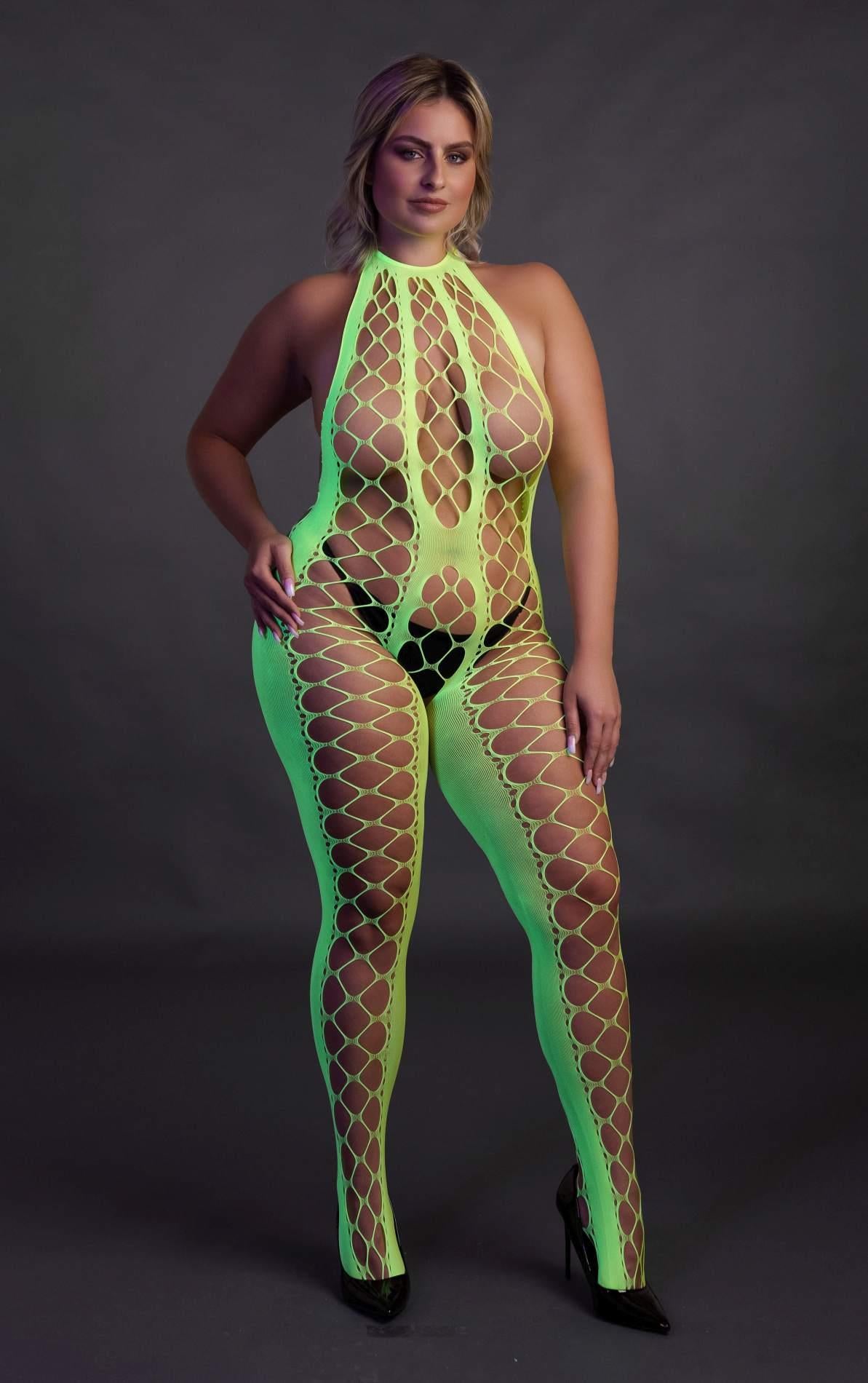 6-Bodystocking with Halterneck  XL/XXXXL-6