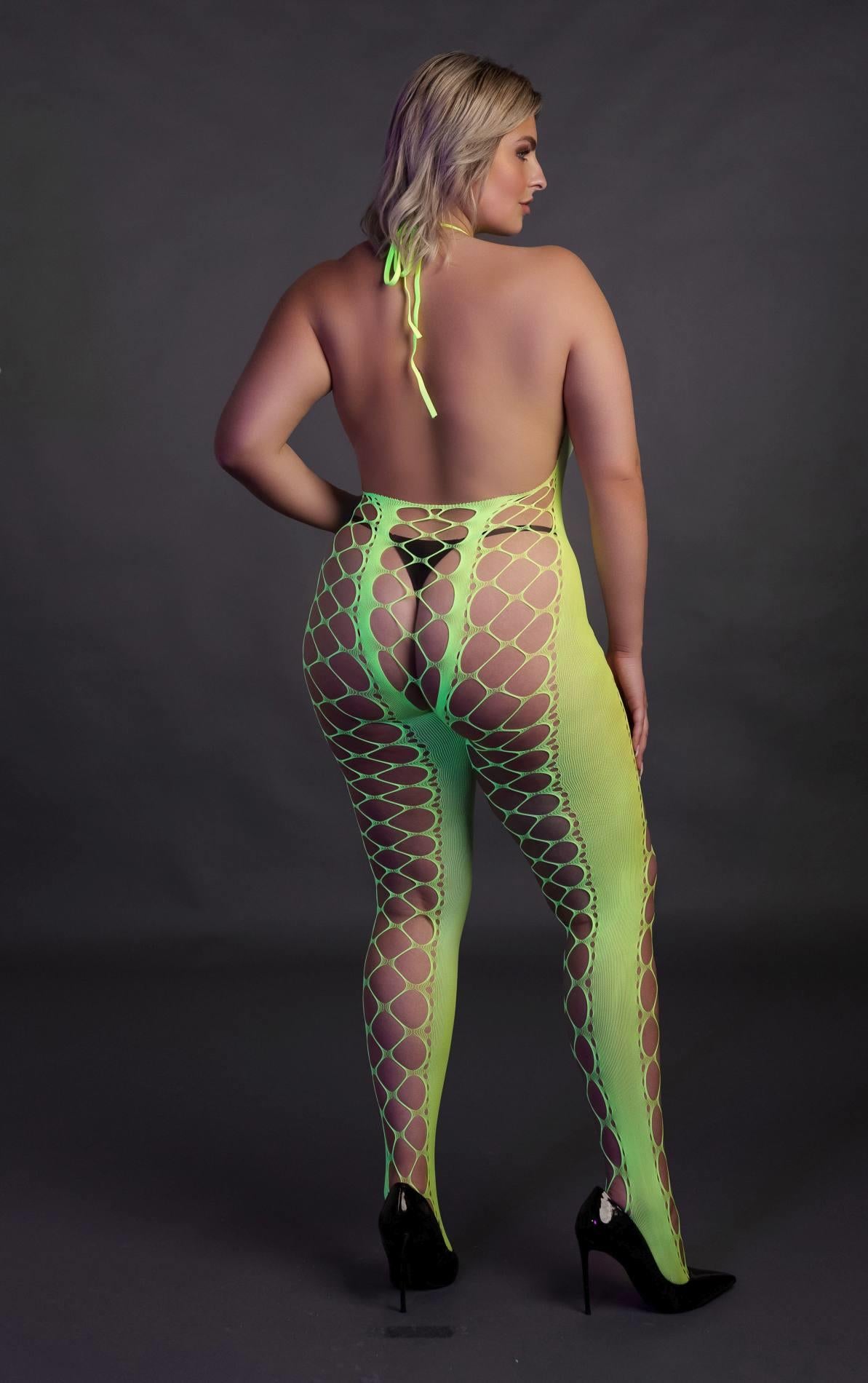 7-Bodystocking with Halterneck  XL/XXXXL-7