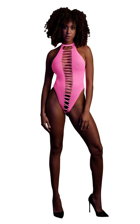 1-High-Cut Body - Neon Pink - XS/XL-1