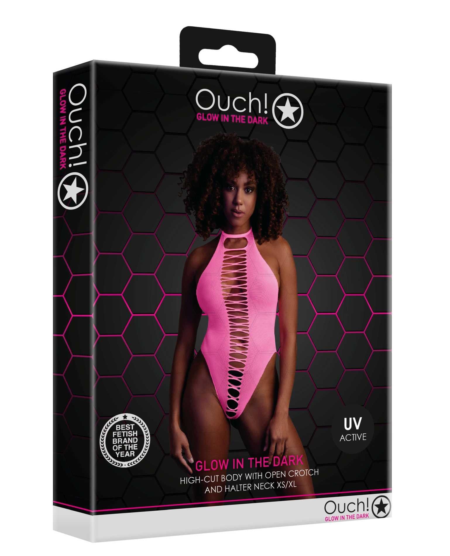 3-High-Cut Body - Neon Pink - XS/XL-3