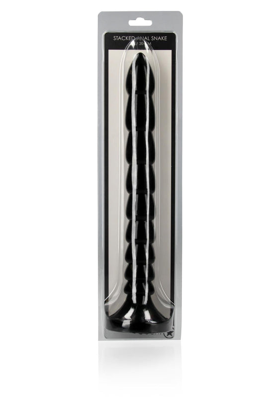 2-Stacked Anal Snake - 12''/ 30 cm-2