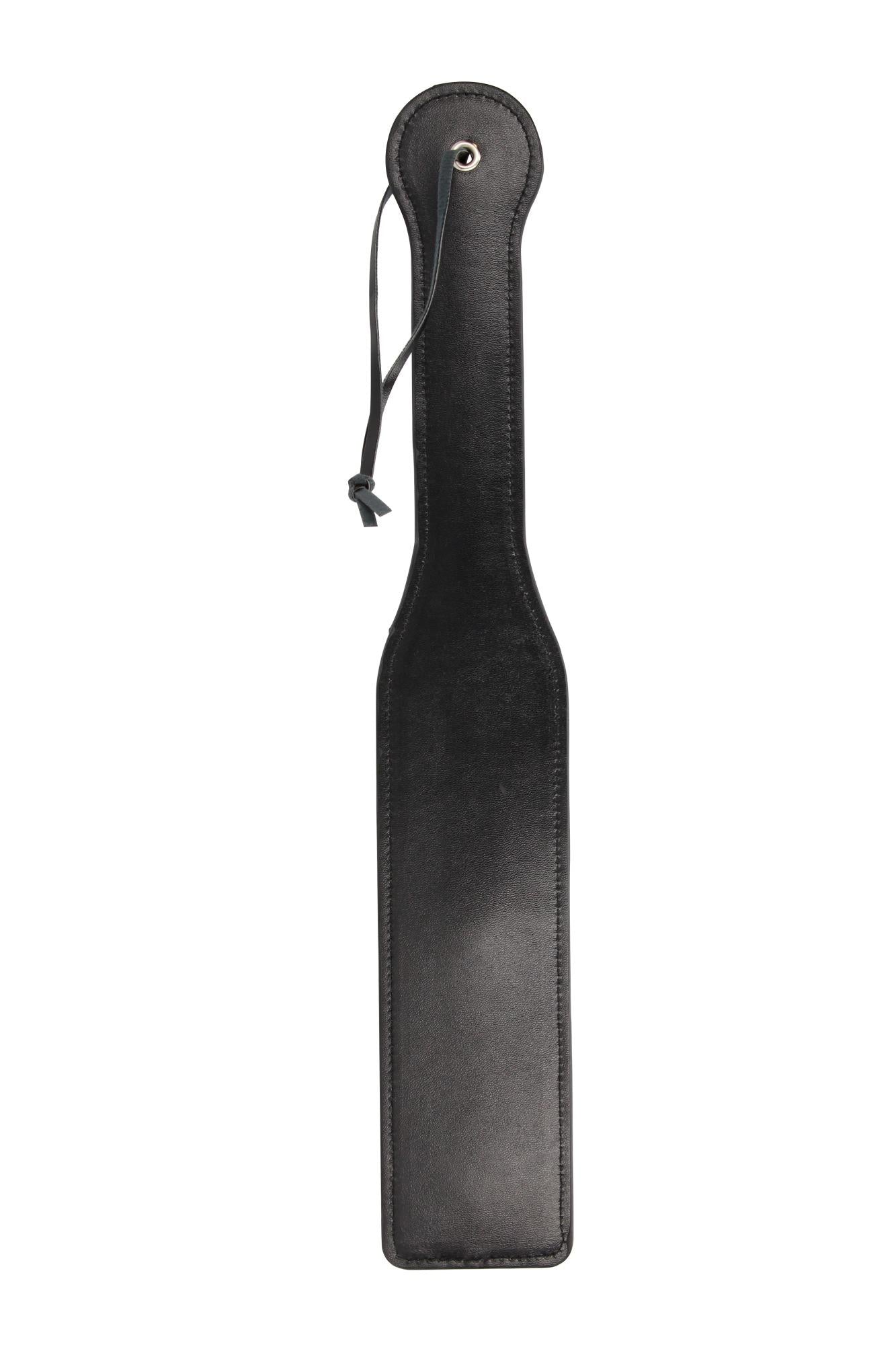 4-'Mistress'' Paddle - Glow in the Dark - Black/Neon Green-4