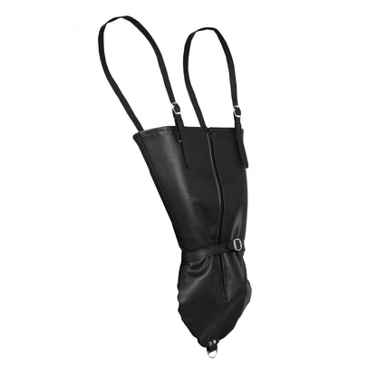 8-Kaftan do krępowania rąk z zamkiem uprząż kajdanki BDSM-8