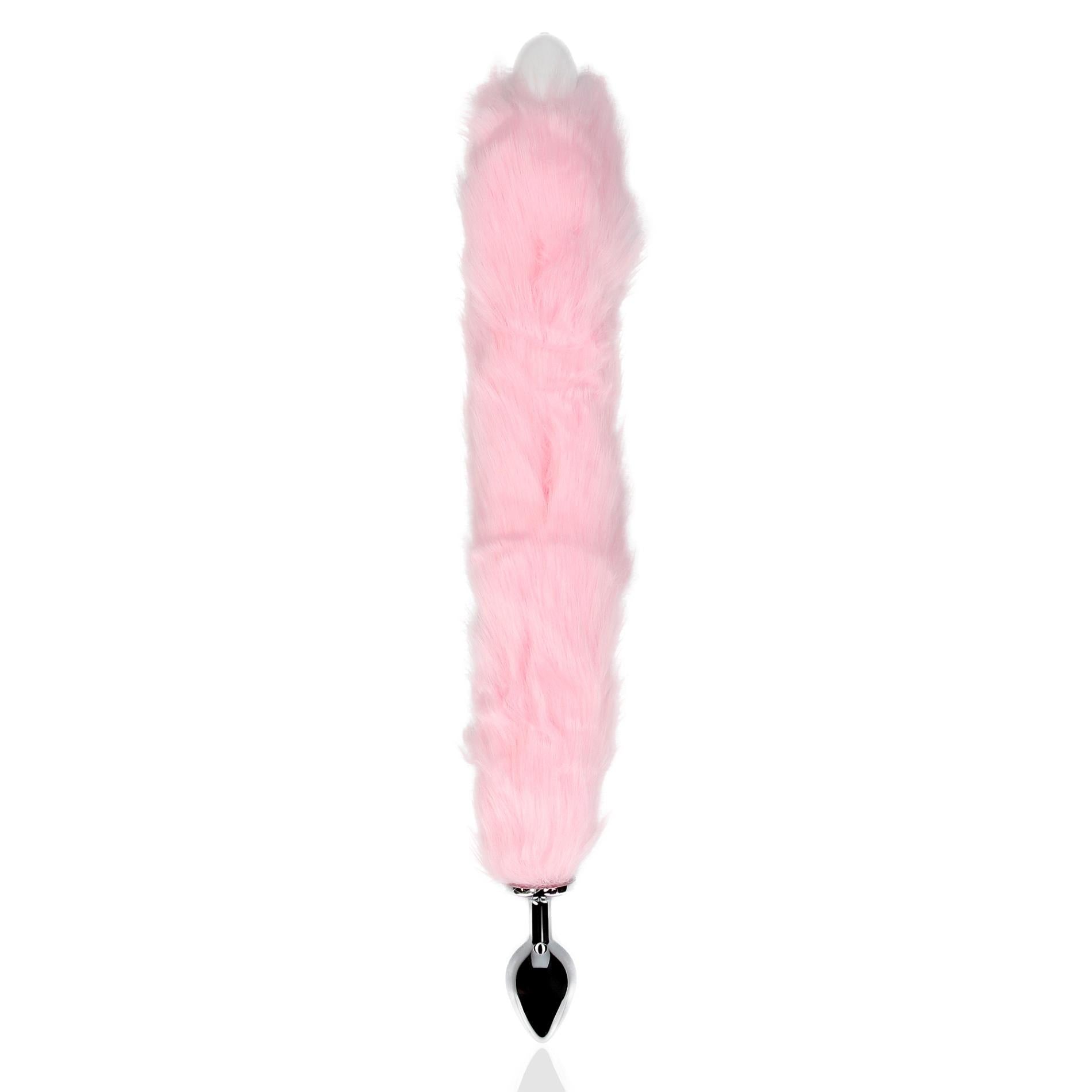5-Light-up Fox Tail with Metal Butt Plug-5
