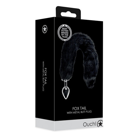 2-Fox Tail with Metal Butt Plug-2