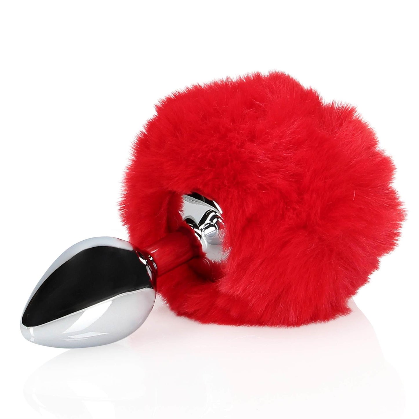 1-Bunny Tail with Metal Butt Plug-1