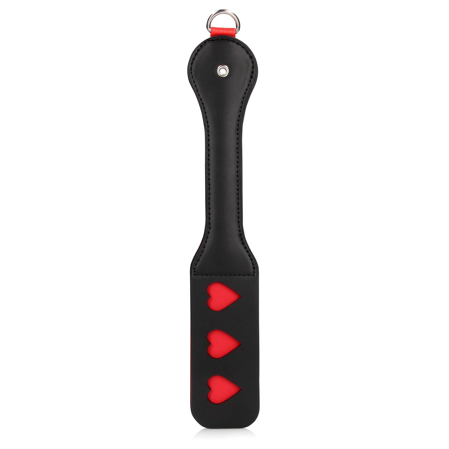 5-Hearts Paddle with Metal Anal Plug-5