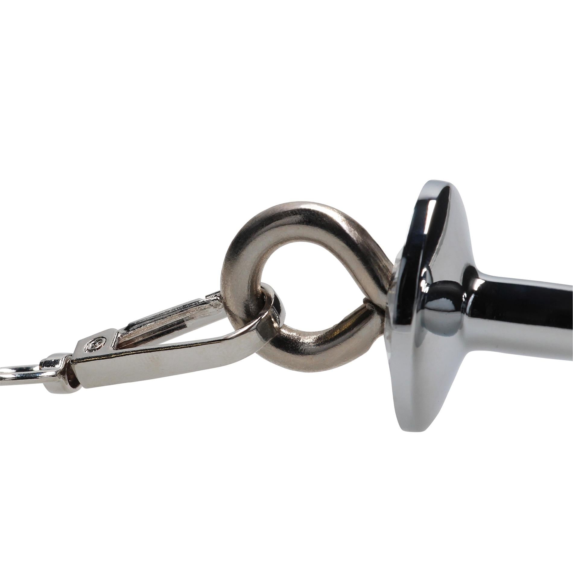 10-Hearts Paddle with Metal Anal Plug-10