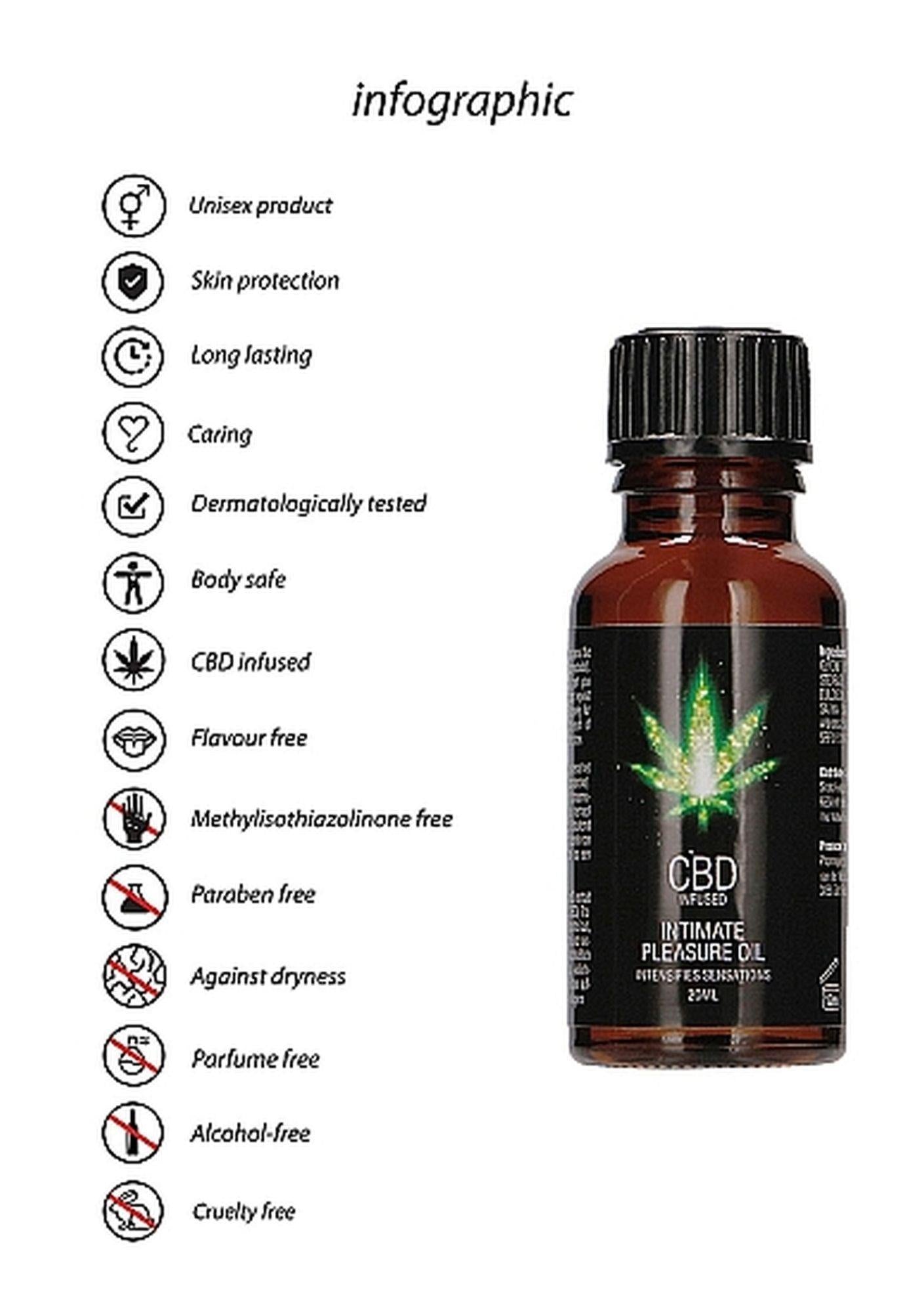 6-CBD Intimate Pleasure Oil - 20 ml-6