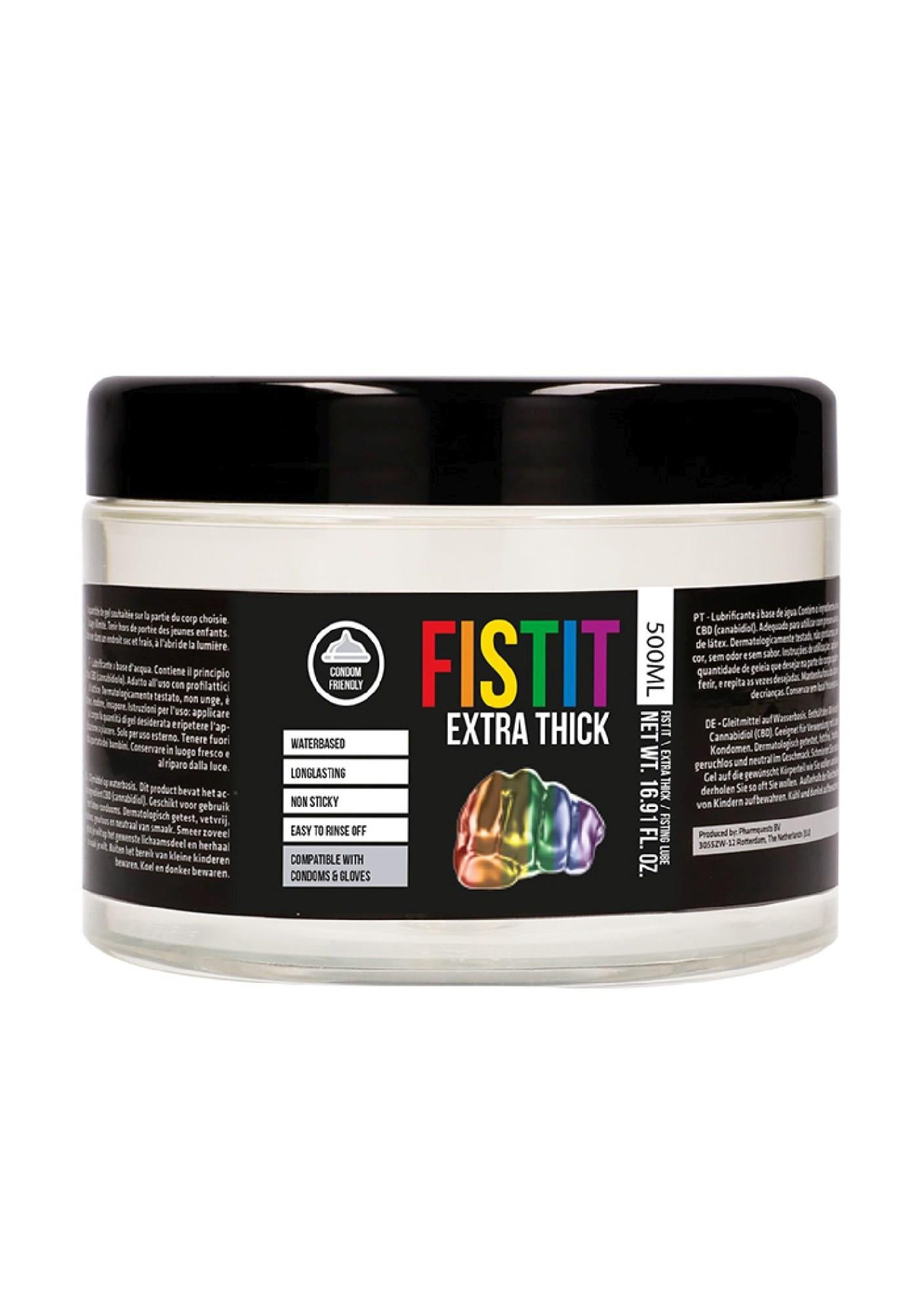 1-Żel Fisting Fist It - Extra Thick - Rainbow - 500 ml-1