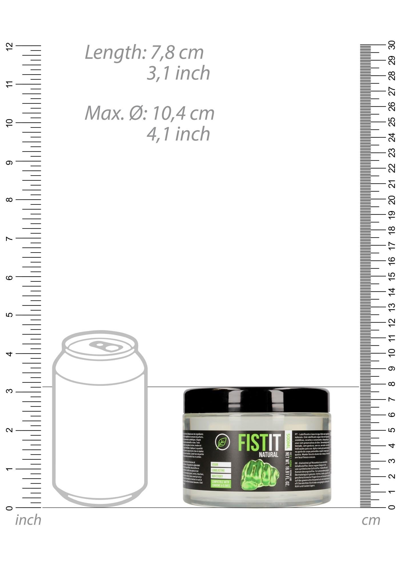 6-Fistingowy żel nawilżający naturalny vegan 500 ml-6