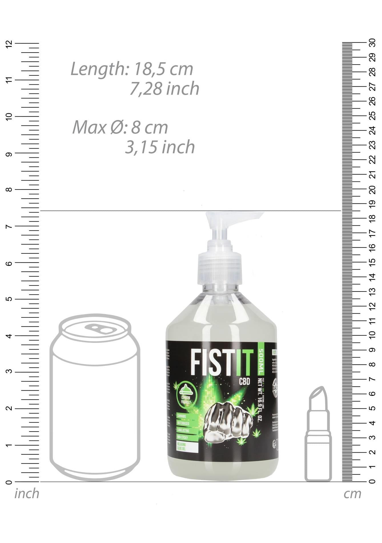 5-CBD Lubricant - 17 fl oz / 500 ml- Pump-5