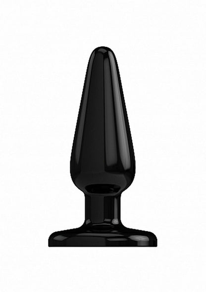 1-Butt Plug - Basic - 4 Inch - Black-1