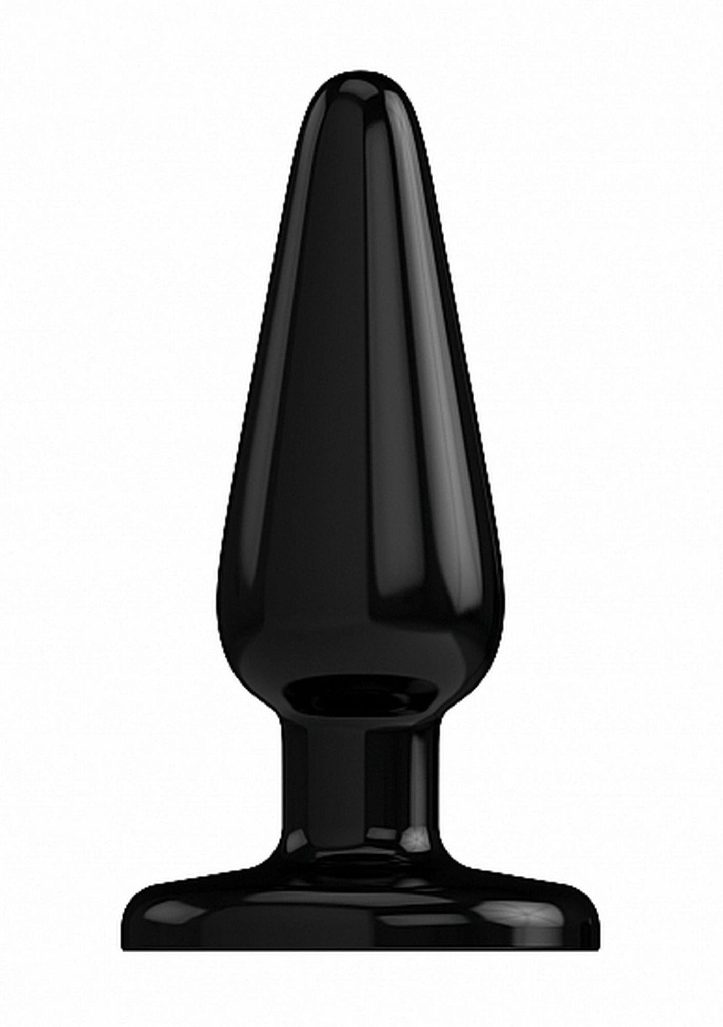 1-Butt Plug - Basic - 5 Inch - Black-1