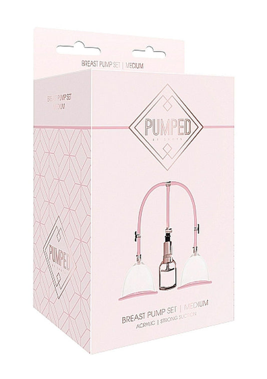 2-Breast Pump Set Medium - Rose Gold-2