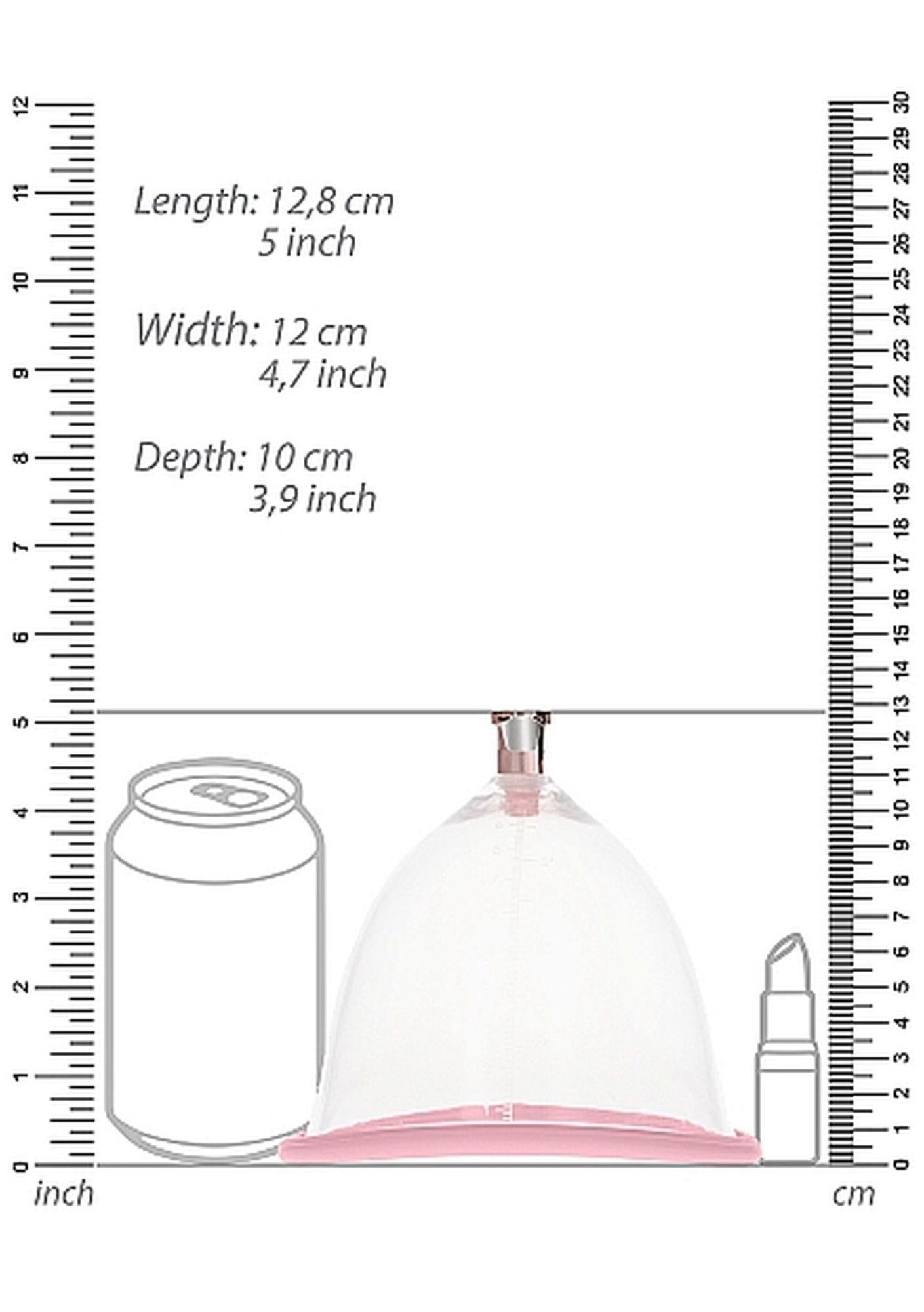 3-Breast Pump Set Medium - Rose Gold-3