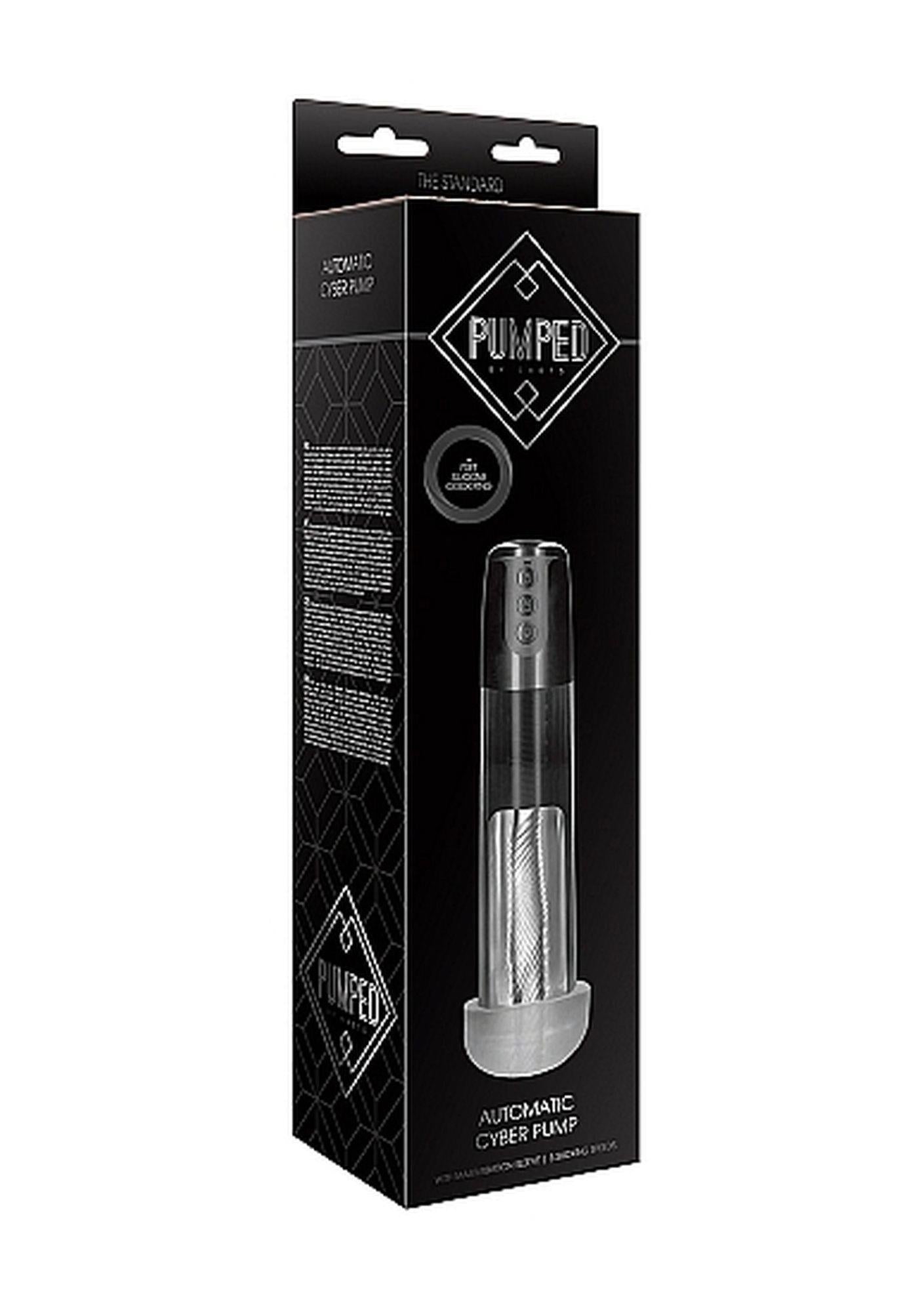2-Automatic Cyber Pump with Masturbation Sleeve - Transparent-2