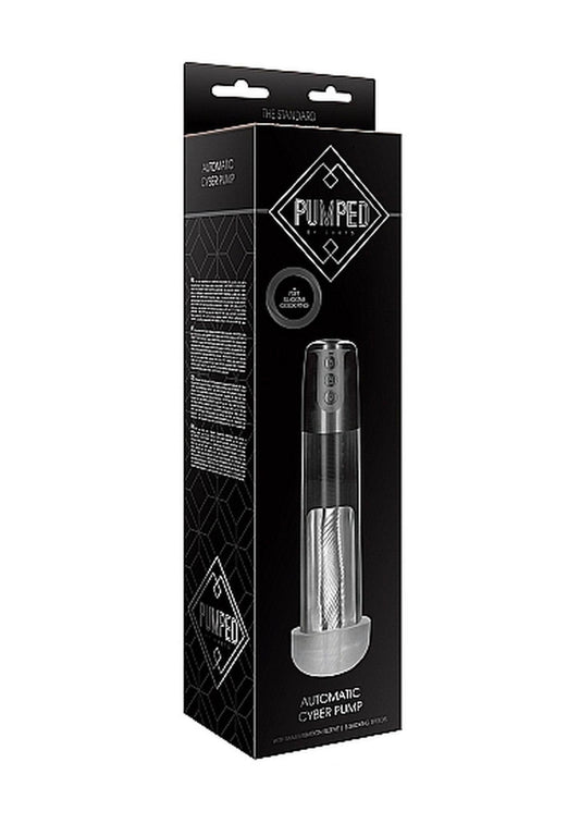 2-Automatic Cyber Pump with Masturbation Sleeve - Transparent-2