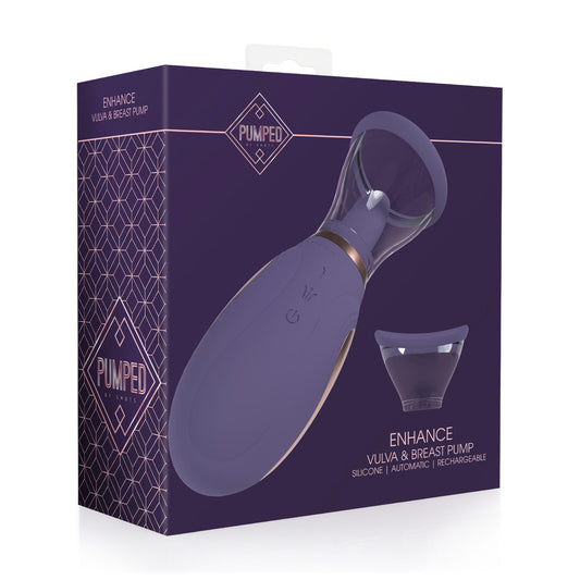 2-Enhance - Automatic - 13-Speed - Silicone - Rechargeable Vulva & Breast Pump-2