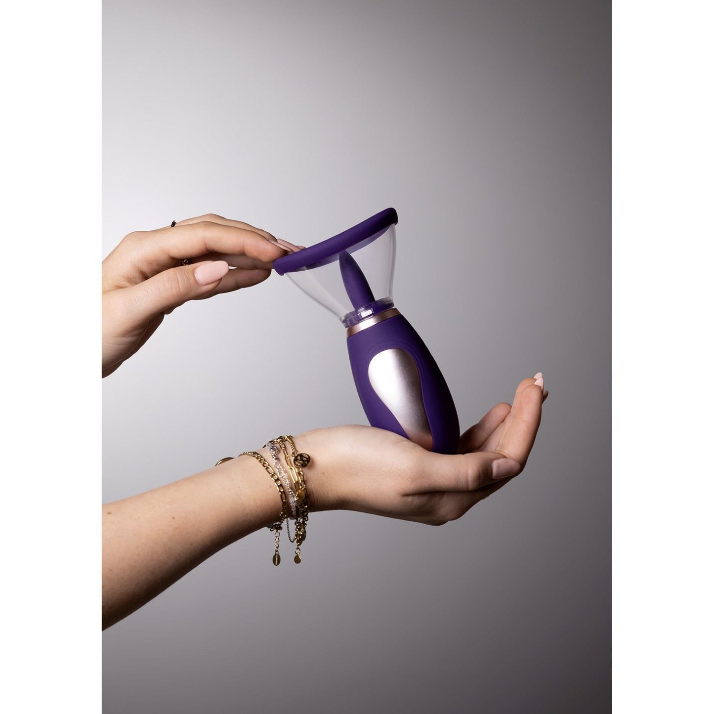 15-Enhance - Automatic - 13-Speed - Silicone - Rechargeable Vulva & Breast Pump-15