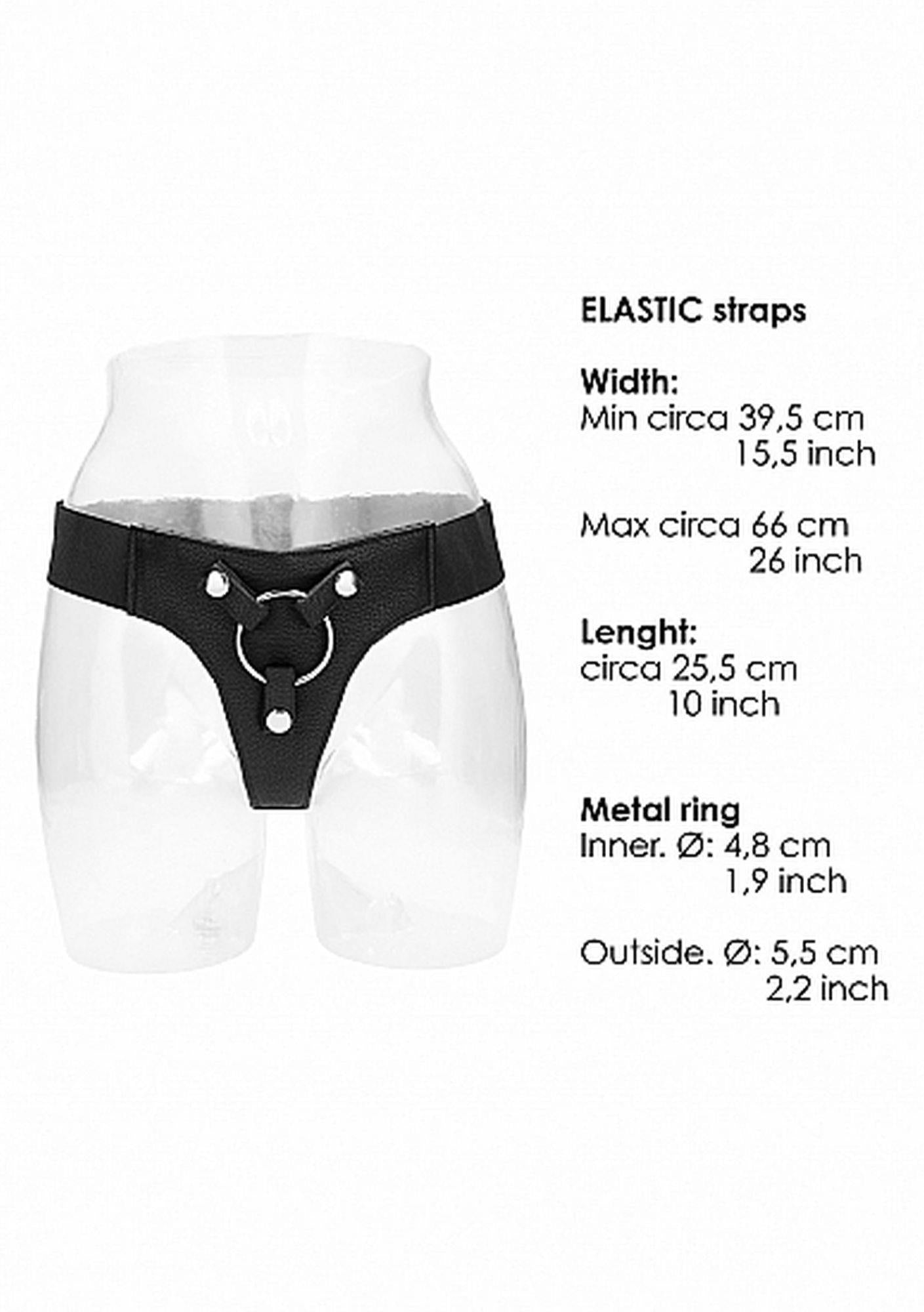 3-Elastyczna uprząż strap-on miękki materiał majtki-3