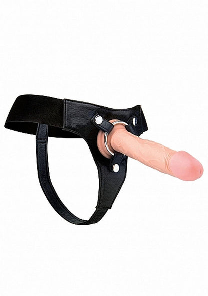 8-Elastyczna uprząż strap-on miękki materiał majtki-8