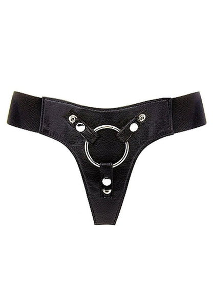 1-Uprząż elastyczna strap-on miękki materiał majtki-1