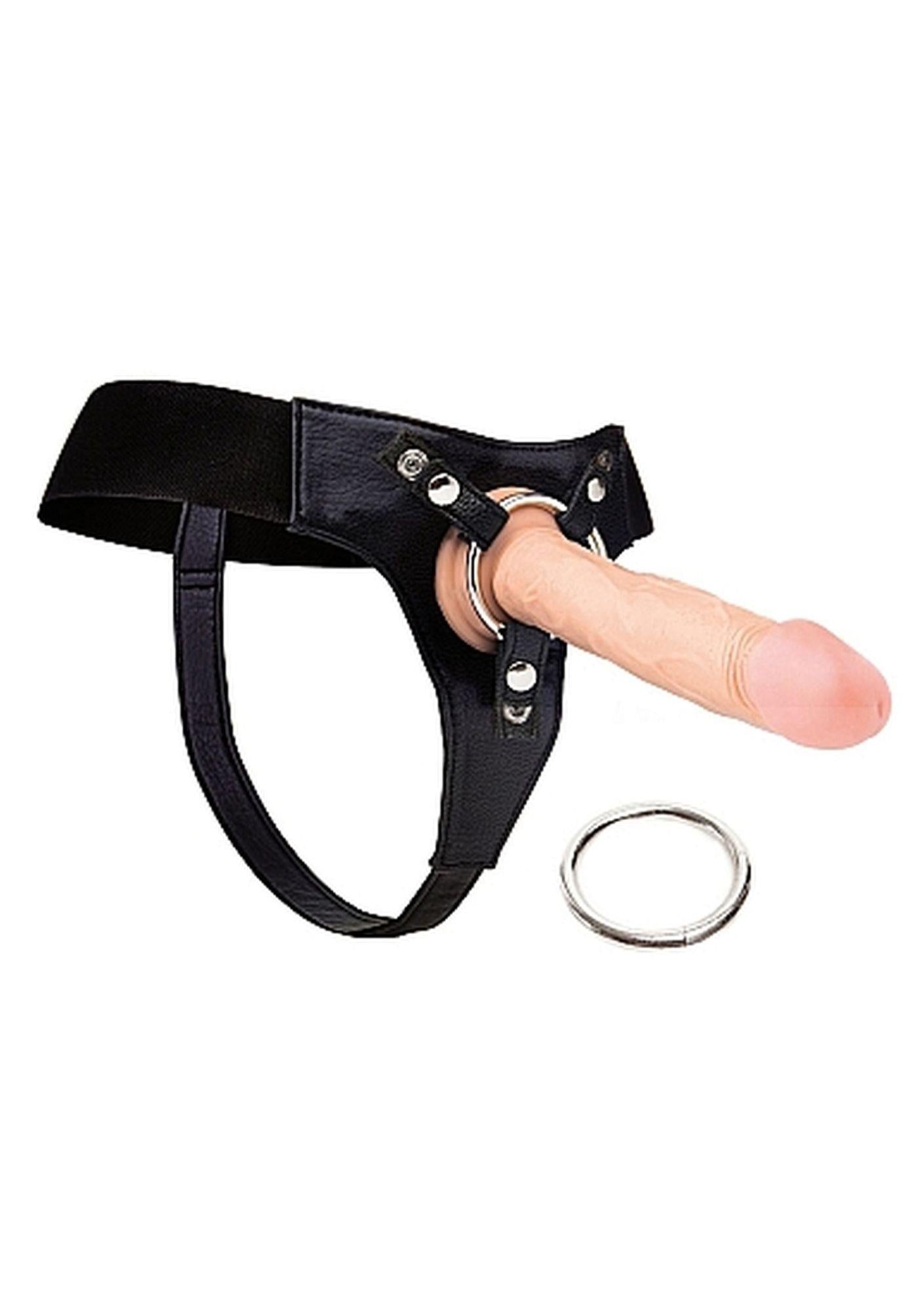 2-Uprząż elastyczna strap-on miękki materiał majtki-2
