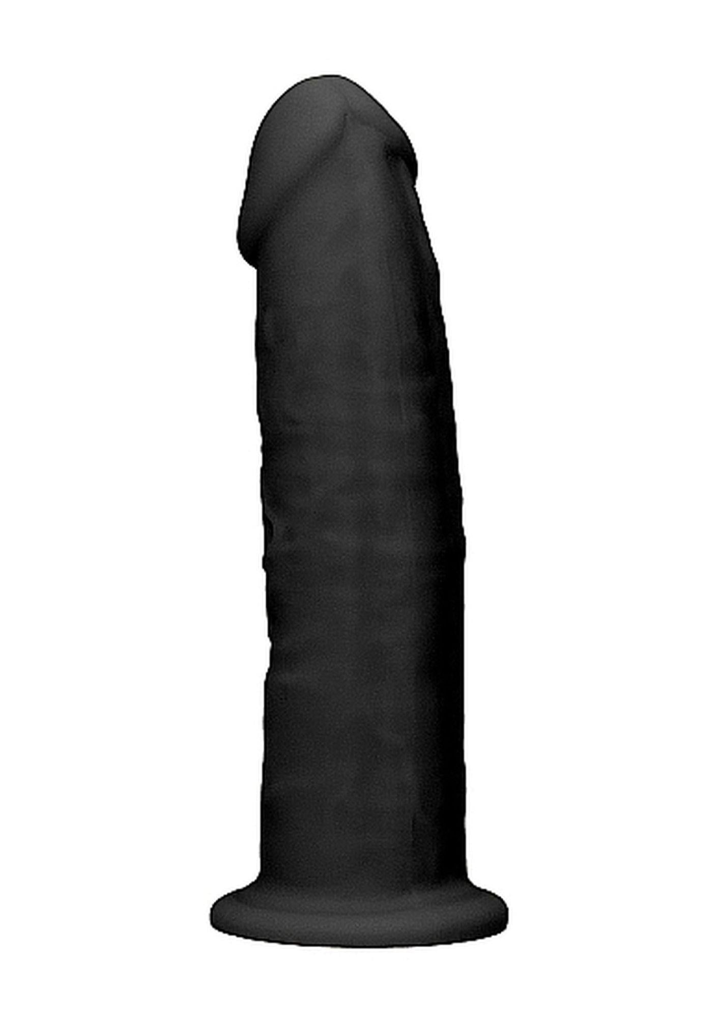 1-Zagięte silikonowe dildo mocna przyssawka 15 cm-1