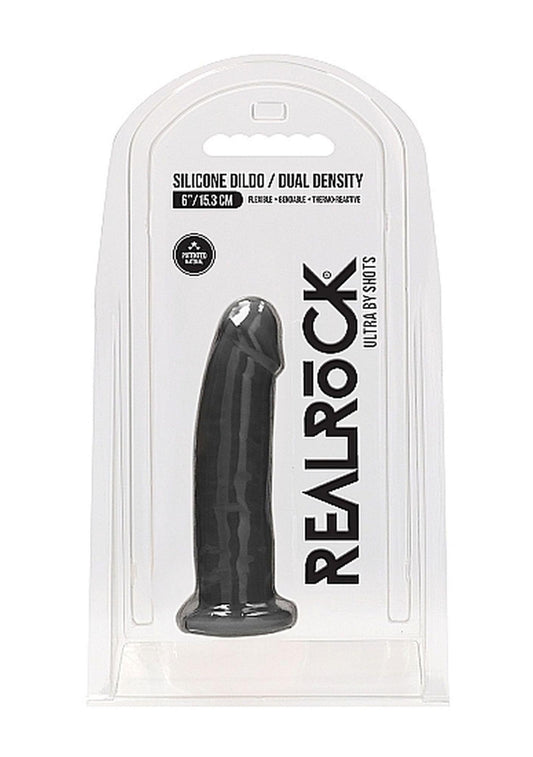 2-Zagięte silikonowe dildo mocna przyssawka 15 cm-2