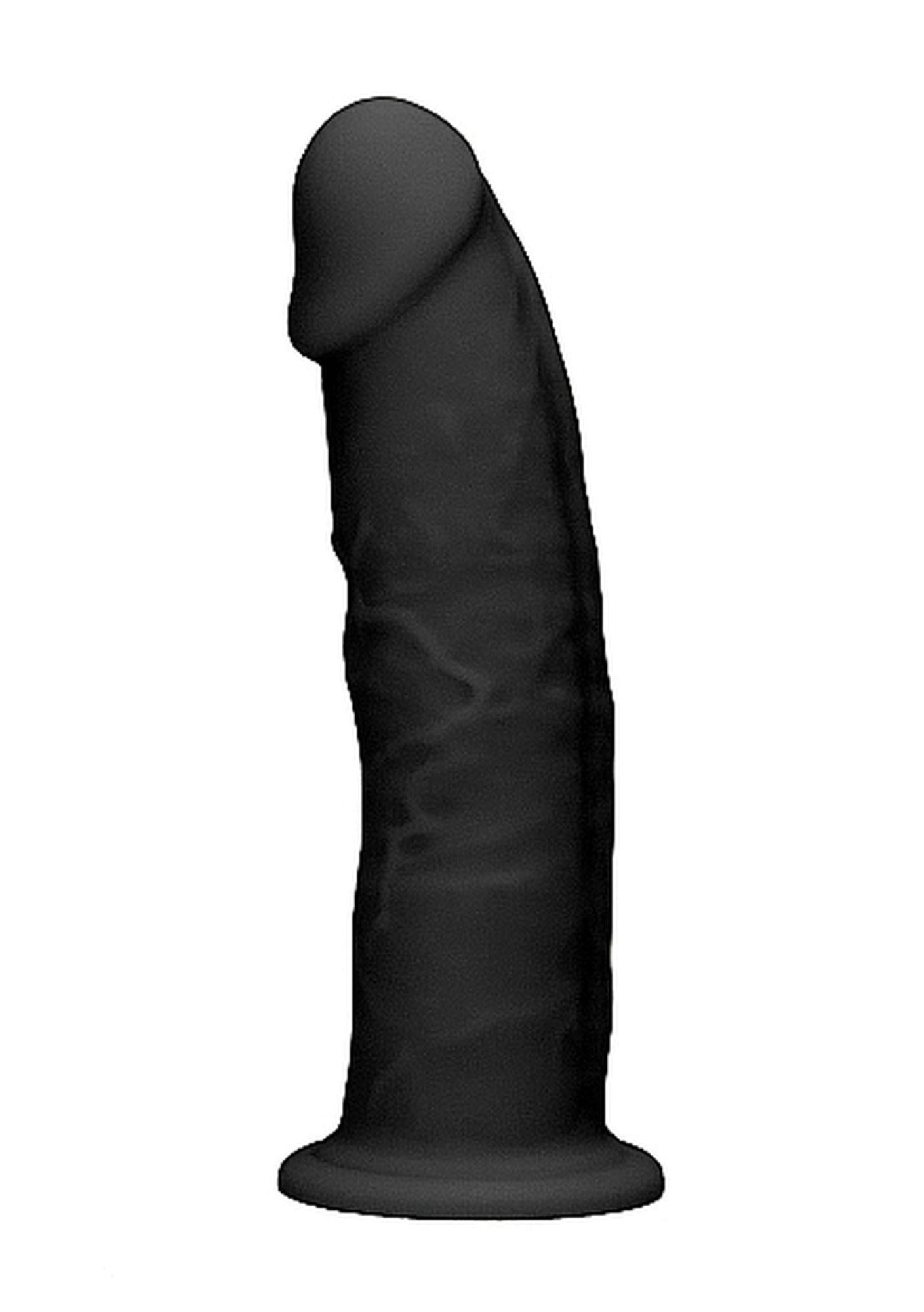 3-Zagięte silikonowe dildo mocna przyssawka 15 cm-3