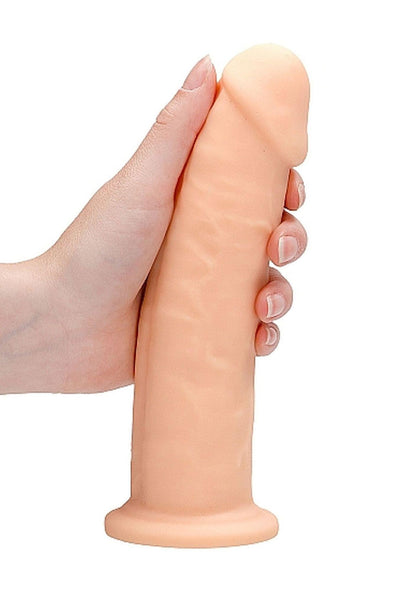 9-Silicone Dildo Without Balls - 22,8 cm - Flesh-9