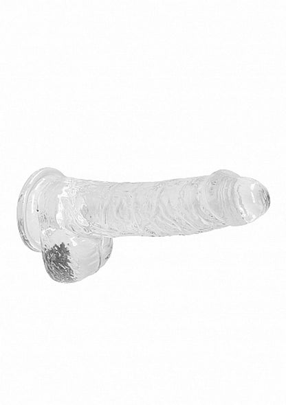 6-Mały przezroczysty penis dildo z przyssawką 17 cm-6