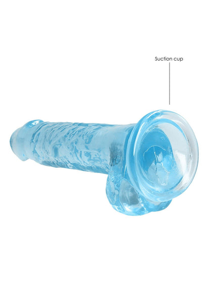 5-Realistic Dildo with Balls - 7""/ 19 cm-5