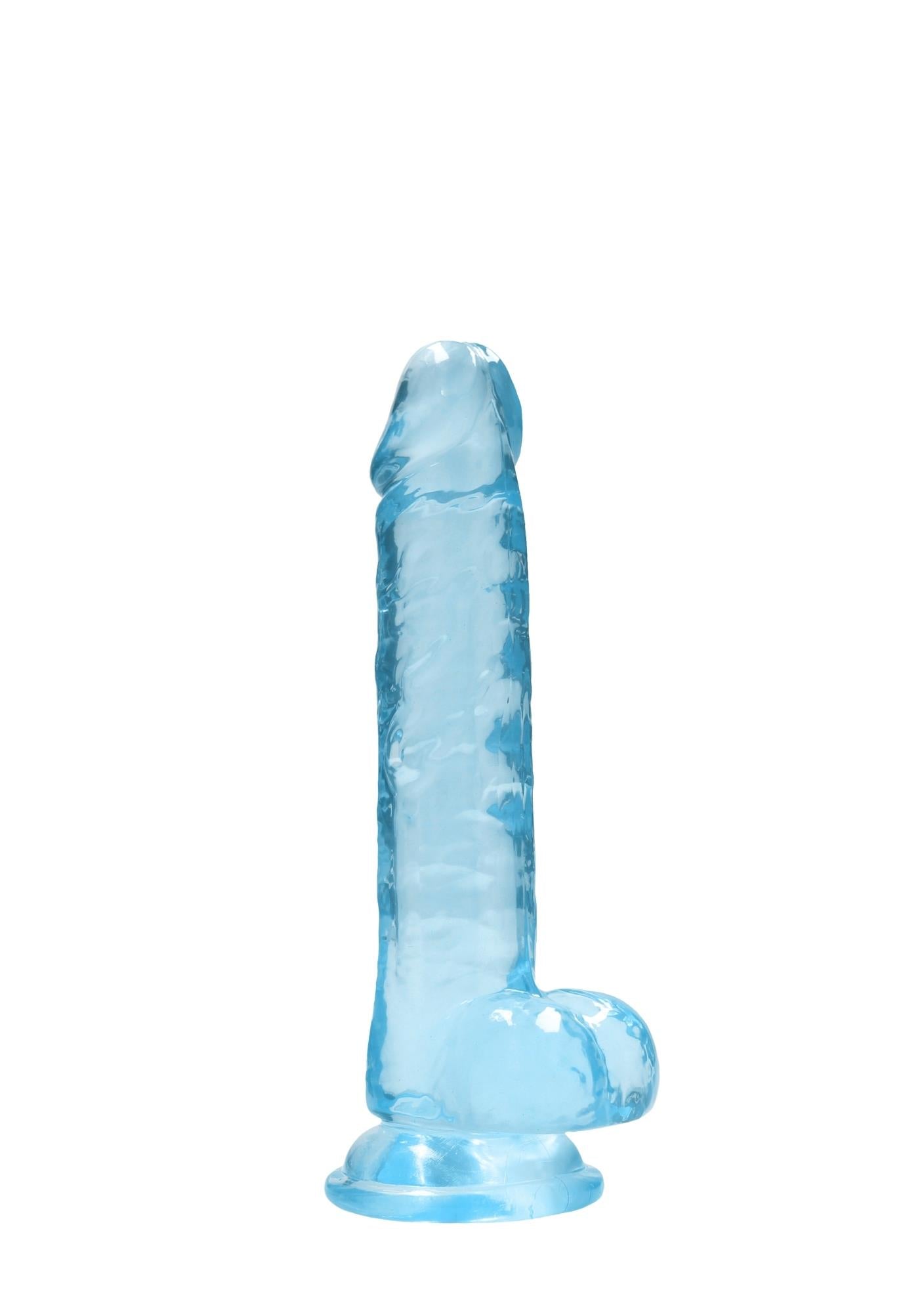 6-Realistic Dildo with Balls - 7""/ 19 cm-6