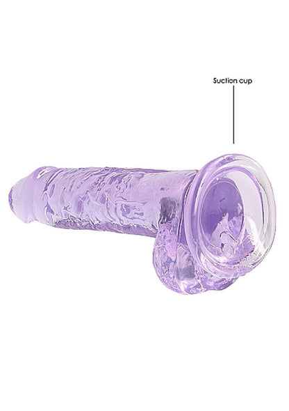 5-Dildo z przyssawką penis realistyczny żylasty 19cm-5