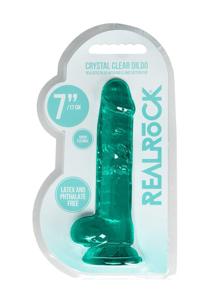 2-Silikonowe zielone dildo z mocną przyssawką 19 cm-2