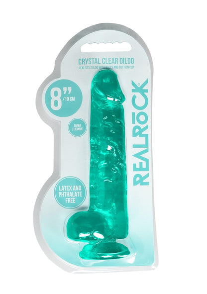 1-Dildo długie żylaste z mocną przyssawką penis 21cm-1