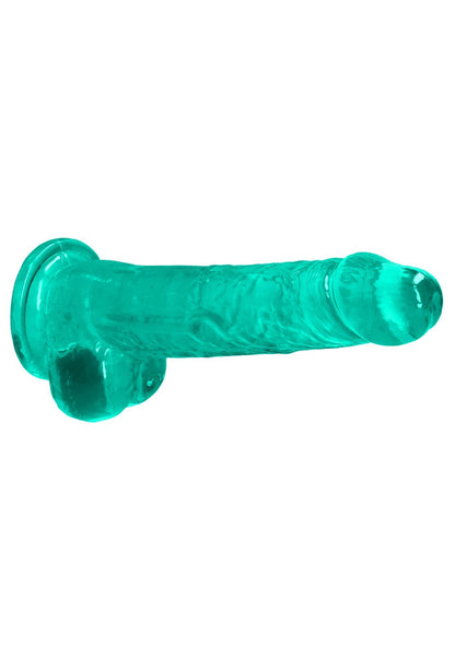 3-Dildo długie żylaste z mocną przyssawką penis 21cm-3