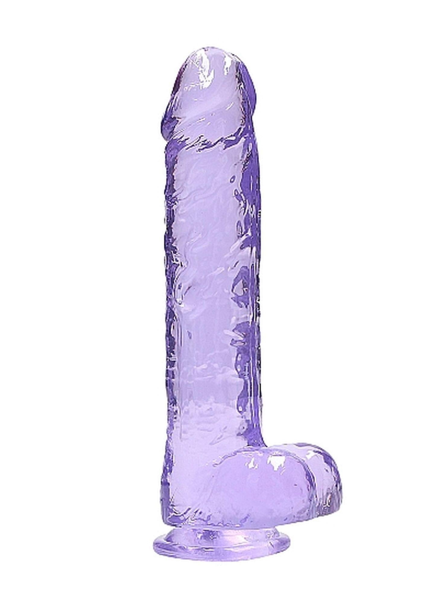 1-Silikonowe grube dildo z mocną przyssawką 25 cm-1