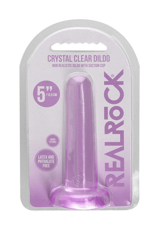 1-Dildo małe gładkie z mocną przyssawką 13,5 cm-1