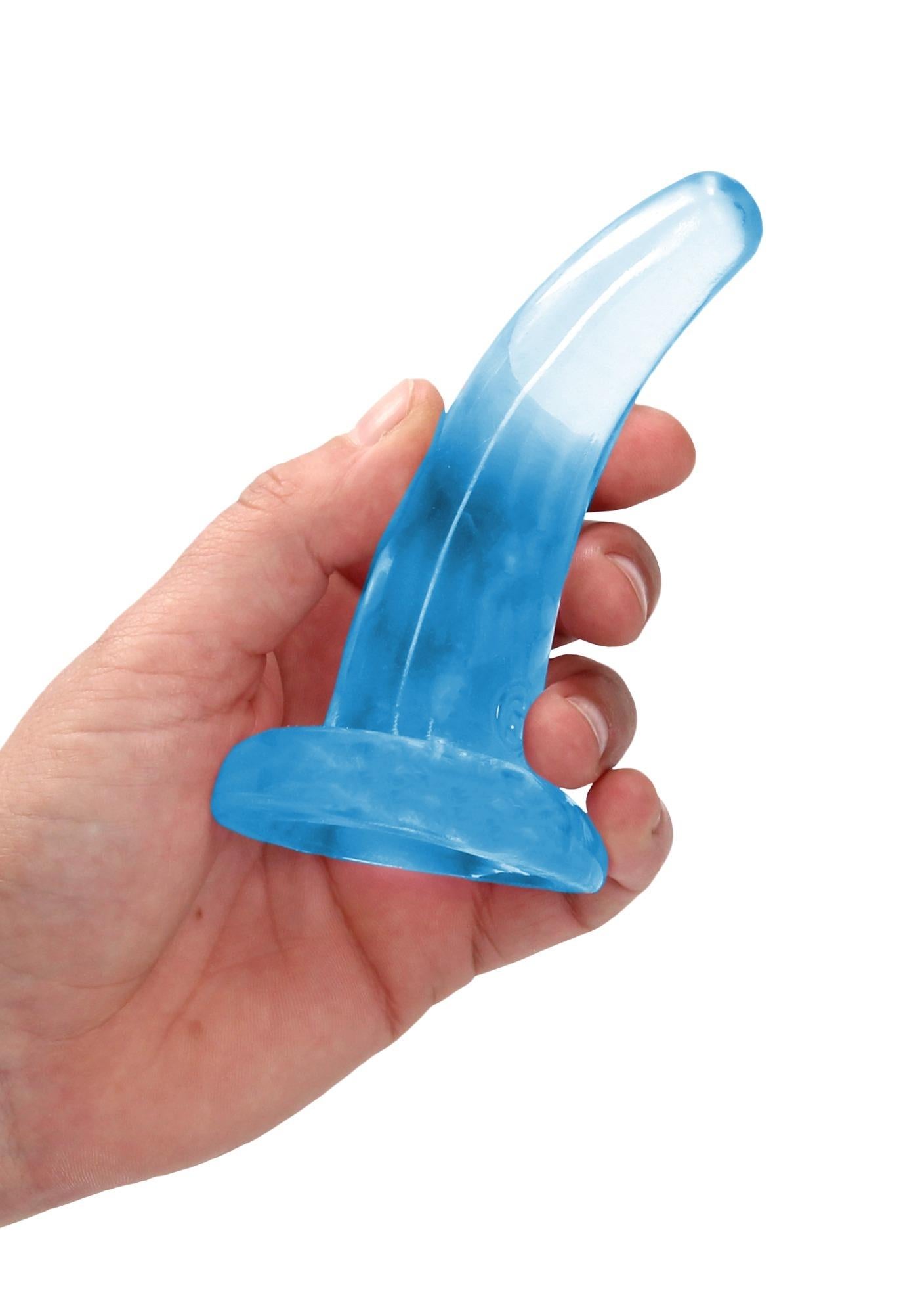 3-Małe gumowe dildo z mocną przyssawką 11,2 cm-3