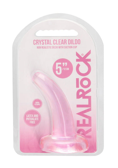 1-Dildo zakrzywione małe z mocną przyssawką 12 cm-1