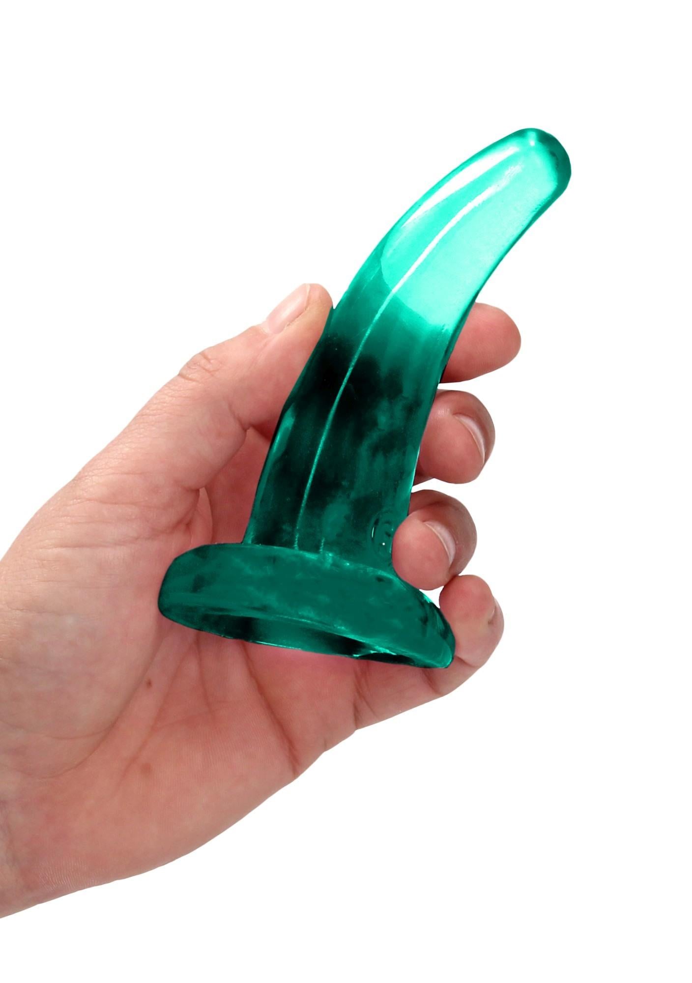 3-Gładkie małe dildo do stymulacji pochwy anusa 12cm-3