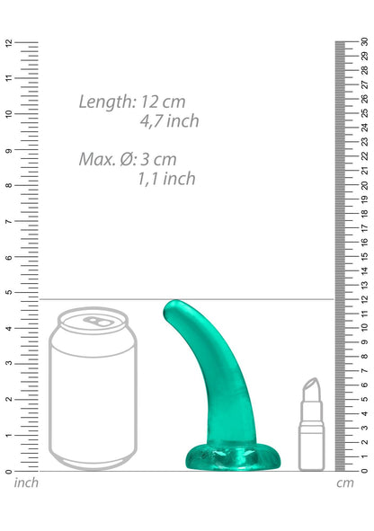 6-Gładkie małe dildo do stymulacji pochwy anusa 12cm-6