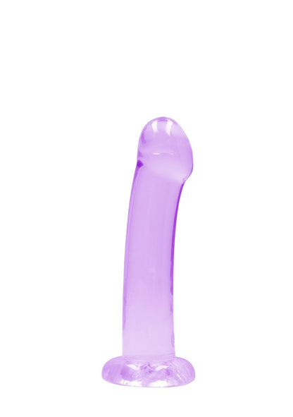 2-Proste sex dildo z główką i przyssawką penis 17 cm-2
