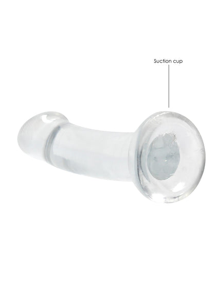 4-Proste lekko zagięte dildo z przyssawką 16,6 cm-4