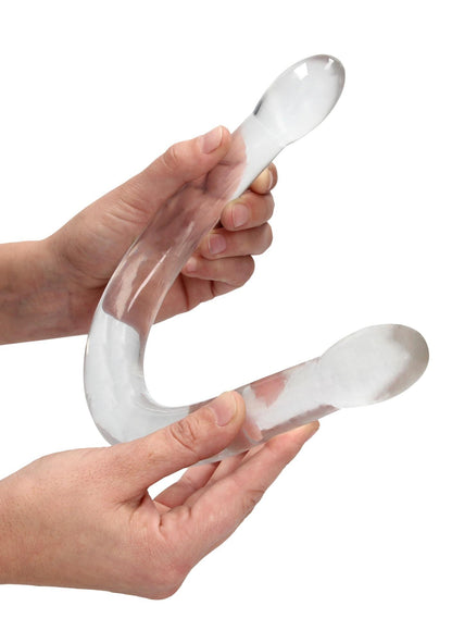 3-Podwójne silikonowe dildo gładkie długie 42 cm-3